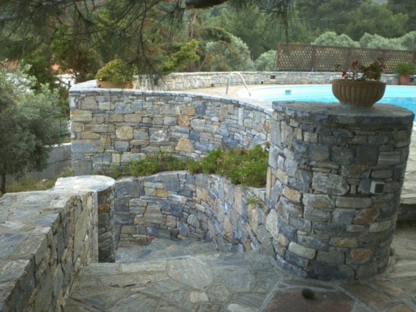 Stonework masonry